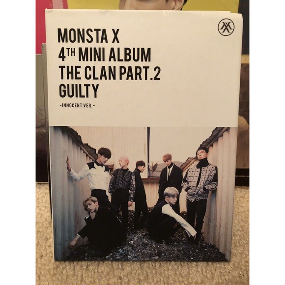 Monsta X The Clan Part 2 Guilty Album Kpop Music CD - Picture 8 of 8